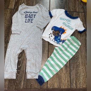 Baby boy pajama bundle